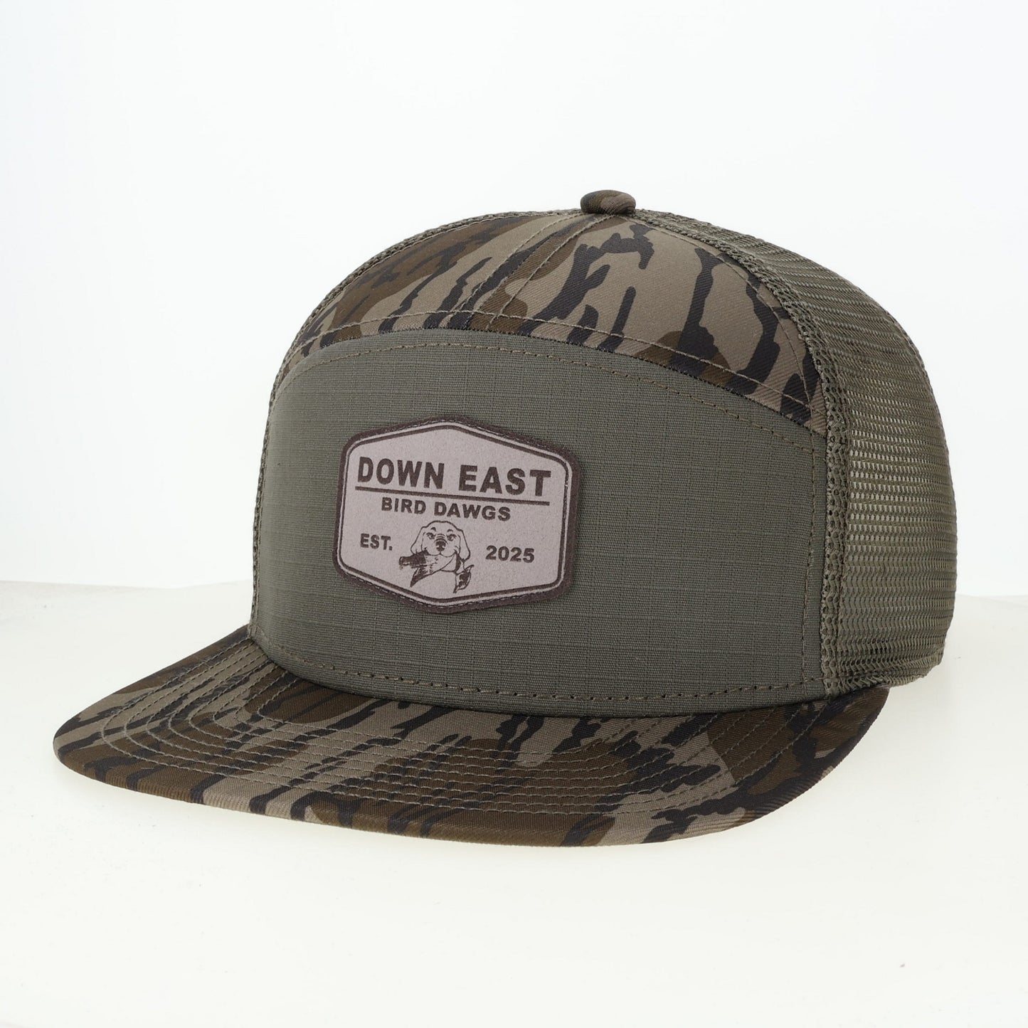 Hopback 7-Panel Flat Brim