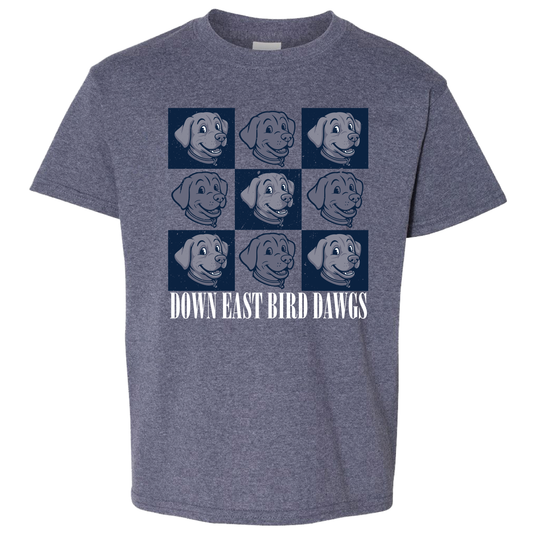 Heather Navy Youth Tee