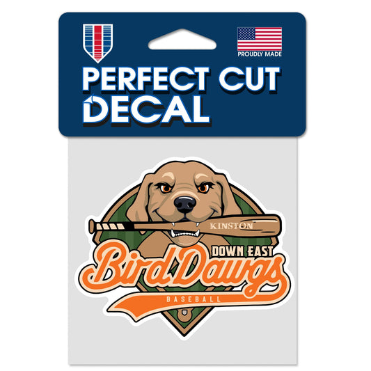 Wincraft Dog with Bat Decal