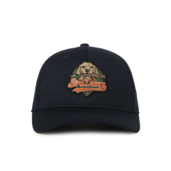 OC Navy Dog with Bat Velcro Adjustable