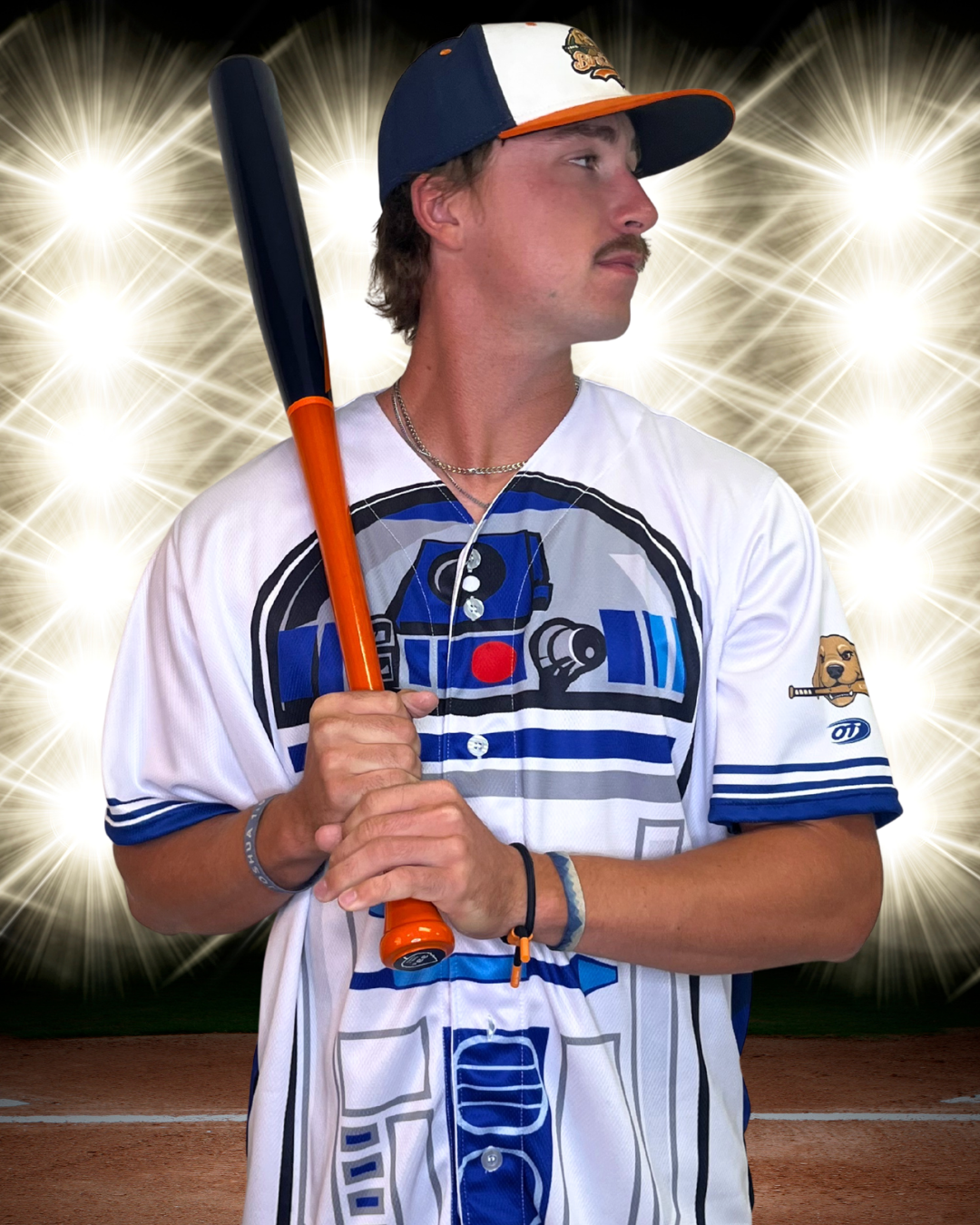 Player Worn Star Wars Jersey